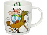 KöNitz Becher Asterix - Reiten, New Bone China, Bunt, 400 Ml, 11 7 275 2930