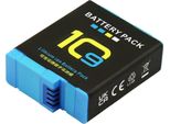 Avizar, Batteria Per Videocamera Gopro Hero 9 / Hero 10 Agli Ioni Di Litio 3,85V 1750Mah, Nero