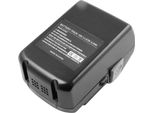 Avizar, Batteria Agli Ioni Di Litio 18V 3000Mah 54Wh Di Ricambio Per L'utensile Hitachi Cr 18DSL, Nero