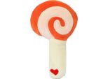 Lollipop Pet Peluche Giocattolo Resistente Ai Morsi Per Alleviare La Noia Interattivo Per Cani Da Masticare Arancione