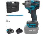 Avvitatore A Impulsi, Coppia 480 Nm, Motore Senza Spazzole, Blu Typea, Eu
