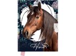 Diario Con Lucchetto 80K 14X18Cm Cavallo
