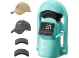 Termopressa Automatica Per Cappelli - 2 Piastre Intercambiabili - Touchscreen - Colore Verde - Attrezzatura Per Cappelleria