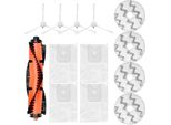 Accessori Per Robot Aspirapolvere, Filtro Hepa, Spazzole Di Ricambio, Set 12