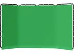 Supporto Per Fondale, Regolabile In Altezza, In Tessuto Resistente, 240X400Cm Verde