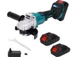 Smerigliatrice Angolare, Motore Brushless, Design Ergonomico, 2 Batterie, Eu