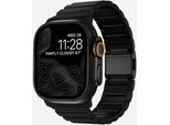 Bracciale Per Apple Watch 49/46/45/44 Mm, Nomad Titanium Band, Nero