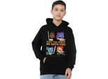Star Wars: Giovani Avventure Jedi - Felpa Con Cappuccio "Tra Le Stelle"" Per Bambini TV24804 (116) (Nero)"
