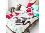 Set Copripiumino Grandma 2 Pezzi 135 X 200 Cm 100% Cotone Europe