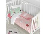 Hola Set Copripiumino Lettino 2 Pezzi 100X120 Cm (Lettino) 100% Cotone Europe