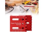Calibro Per Lacune, Righello A Dente Di Sega, Calibro Per La Lavorazione Del Legno, Strumento Per La Lavorazione Del Legno, Righello A Dente Di Sega Per La Misurazione Della Profondità