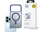 3Mk Frosty Magcase Custodia Per Cellulare Con Anello Magnetico Custodia Protettiva Compatibile Con Iphone 17 Pro Blue