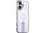 Hybrid Armor X Custodia Protettiva Per Cellulare Con Anello Magnetico E Supporto Compatibile Con Iphone 17 Air Trasparente