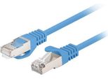 Patchcord Lanberg Ftp Kat.6 0,25M Niebieski 10-Pack