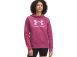 Under Armour Ua Rival Flc Shimmer Hdy - Fucsia Crepuscolo, Taglia:M
