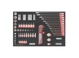 Kraftwerk Pro Line Eva Zoll-Werkzeug-Einlage 80-Tlg. 60X40 Cm (105.502.032)