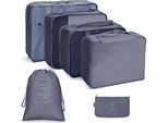 Set Di Organizer Per Valigie Osdue, 6 Pezzi, Cubi Da Imballaggio, Borse Da Viaggio Impermeabili, Borse, Valigie (Grigio)
