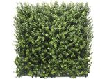 Siepe Artificiale Di Bosso Lea - 100 X 100 Cm - Edera Artificiale - Pannello Murale - Schermo Privacy Per Balcone