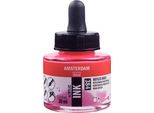Amsterdam Flacone Di Inchiostro Acrilico 30 Ml Rosa Reflex 384