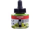 Bottiglia Di Inchiostro Acrilico Amsterdam 30 Ml Verde Oliva Chiaro 621