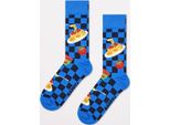 Calzini Del Marchio Happy Socks Del Modello Dinner Sock Blu