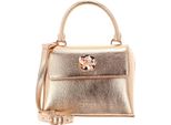 Ted Baker Borsa A Tracolla Rosami Rose Detail Mini Metallic Top Handle Bag Rosegold Color Oro Rosa