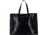Ted Baker Borsa Shopper Borsa A Tracolla Vivvien Croc Effect Icon Bag Black Nero