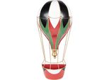 Clayre & Eef Decorazione Natalizia Figura Mongolfiera 26X14X62 Cm Metallo Rosso