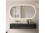 FenomÉ Victoria Specchio Da Bagno Organico - Illuminazione A Led E Riscaldamento Dello Specchio - 40 × 100 Cm