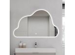 Specchio Da Bagno FenomÉ Valencia "Wolk"" - Illuminazione A Led E Riscaldamento Dello Specchio - Larghezza 100 Cm"