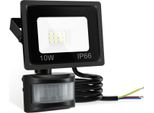 Jayseuw Proiettore Led Con Sensore Di Movimento 4X 10W Illuminazione Esterna Proiettore Bianco Freddo
