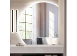 FenomÉ Sensa Specchio Da Bagno Semicircolare - Illuminazione Led E Riscaldamento Dello Specchio - 80 Cm