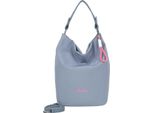 Fritzi Aus PreußEn Borsa A Tracolla Lea Hobo Blue Grey Grigio Cadetto