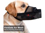 Inf Museruola Per Cani In Rete Traspirante - Anti-Morso, Anti-Leccamento, Protezione S