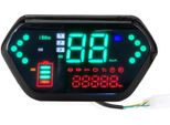 60 V Tachimetro Contachilometri Digitale Display Lcd Universale Per Moto Elettrica