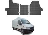 2006-2011 Fiat Ducato FußMatten Tpe Schwarz 3 Tlg
