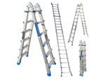 Worhan Scala Telescopica 587 Cm Scala Singola Scala Pieghevole Scala Multifunzionale Selezione Delle Dimensioni L6