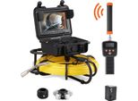 Telecamera Per Tubi Telecamera Di Ispezione 91,5M Telecamera Per Tubi 720P Telecamera Per Fognature 512Hz Telecamera Endoscopica Localizzatore 12V 4500Mah Batteria Al Litio 6Hours