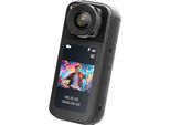 Inf Mini Action Camera Portatile Per Ciclismo, 1080P Hd, Kit Da 5 Pezzi Nero