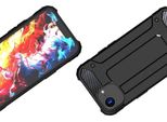 Custodia Per Cellulare Hybrid Armor Case Compatibile Con Iphone 16E (Se 4 2025) Nero