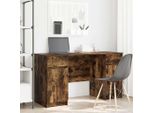 Maison Exclusive - Scrivania Rovere Fumo 140 X 49 X 76 Cm Legno Multistrato