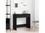Maison Exclusive - Scrivania Effetto Rovere Nero 80 X 40 X 75 Cm Materiale Ligneo
