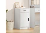 Maison Exclusive - Credenza Con Cassetti Bianco 40 X 40,5 X 75 Cm Materiale Ligneo