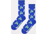 Calzini Del Marchio Happy Socks Del Modello Vespa Sock Blu