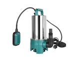 Pompa Per Laghetti - Pompa Per Acqua - Pompa Sommersa - Pompa Per Fontane - 1.100W - Per Acqua Pulita E Sporca - Con Galleggiante Automatico - 16.500