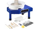 Tornio Per Ceramica 350 W, Tornio Elettrico 25 Cm 300 Giri Al Minuto, Con Pedale E Formatrice Di Grembiuli, Adatto A Principianti, Appassionati E Non