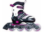 Inliner Per Bambini Muwmi, Regolabile, Misura 37-40, Abec 5, Dimensione Ruota 72 X 22 Mm, Gs, Rosa