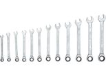 Utensili Brilliant BT013112 Set Di Chiavi Ad Anello A Cricchetto