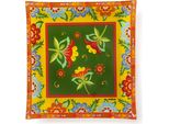 Piatto Decorativo Excelsa / Per Servire Gipsy Soul In Vetro 30X3X30 Cm Colorato
