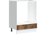 Vidaxl Armadio Da Cucina In Legno Di Rovere Affumicato Porto